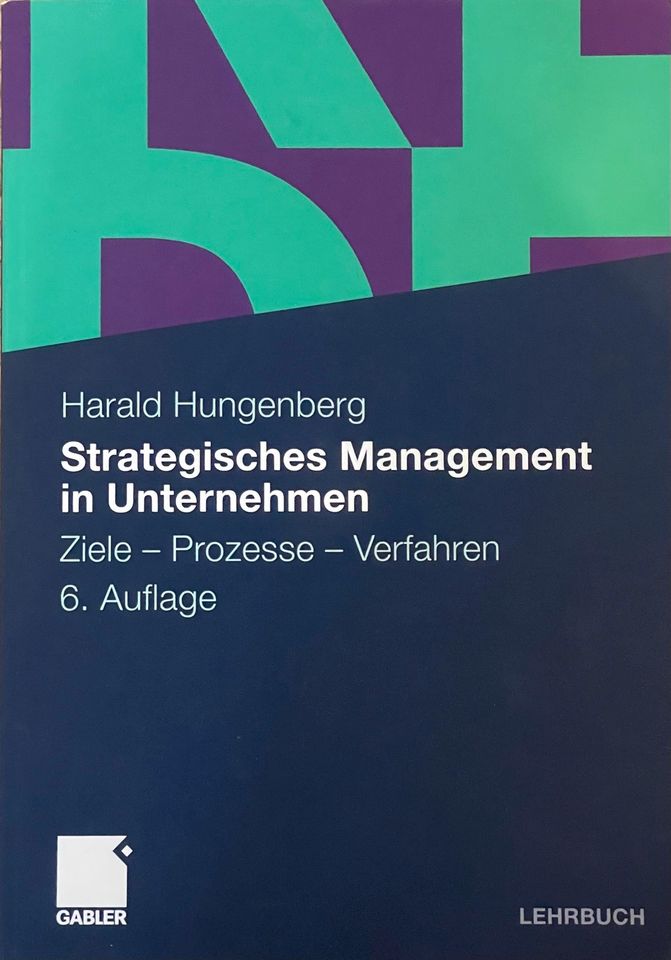 Strategisches Management in Unternehmen  | Hungenberg in Hamburg