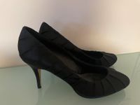 MENBUR Satin- Pumps - schwarz - Gr 40 - wie neu - 8,5cm Nordrhein-Westfalen - Heiligenhaus Vorschau