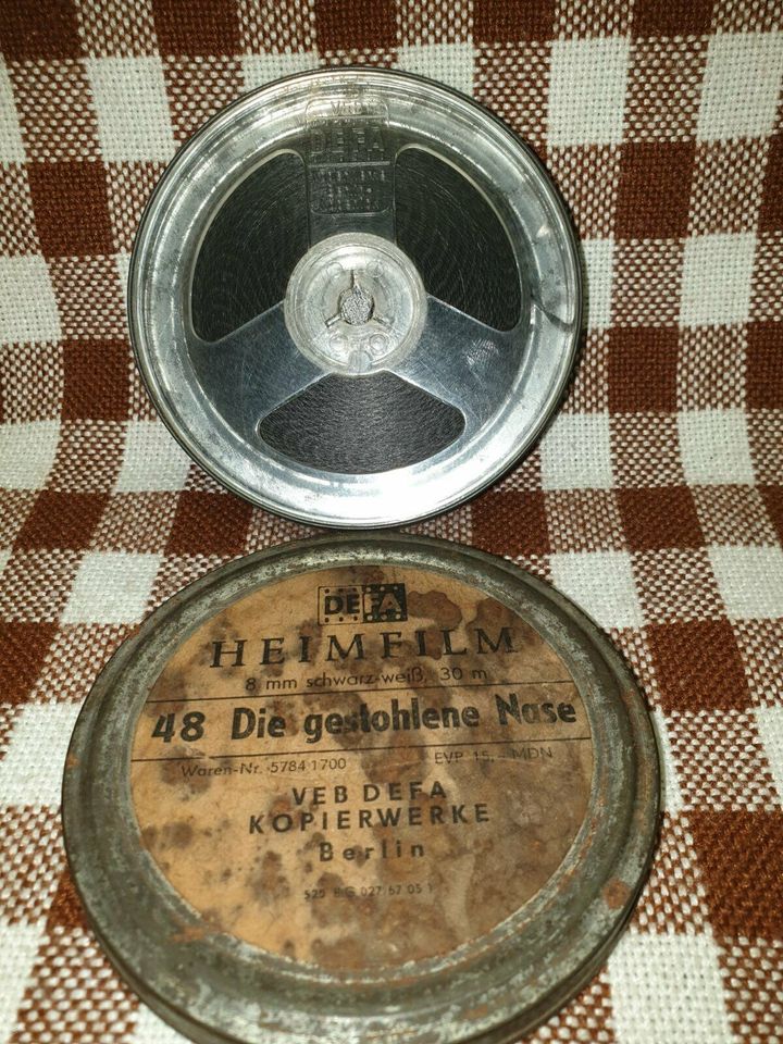 Nr. 48 DEFA Heimfilm Die gestohlene Nase 8mm schwarz / Weiß DDR in Mühlhausen