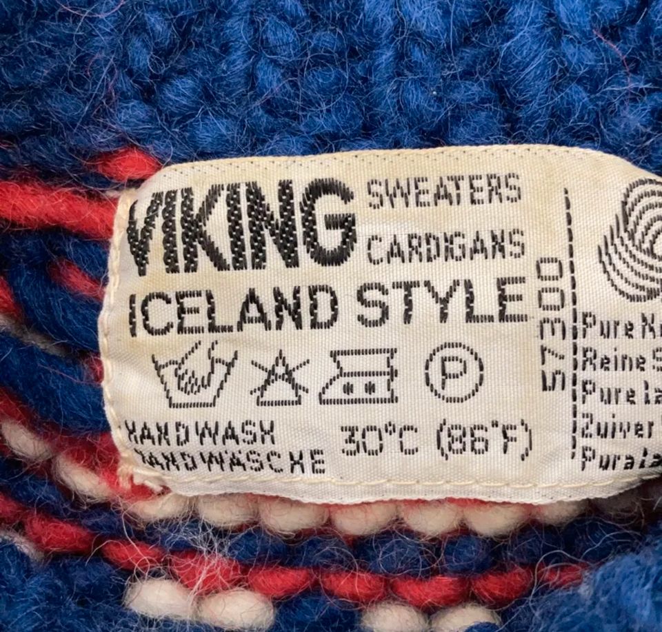 Islandpullover Norweger Viking reine Wolle Gr M und L in Stoetze