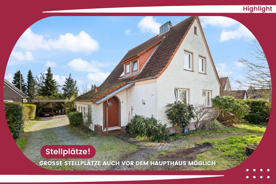 Einfamilienhaus mit Gästehaus und Baufenster in hervorragender Lage! in Scharbeutz