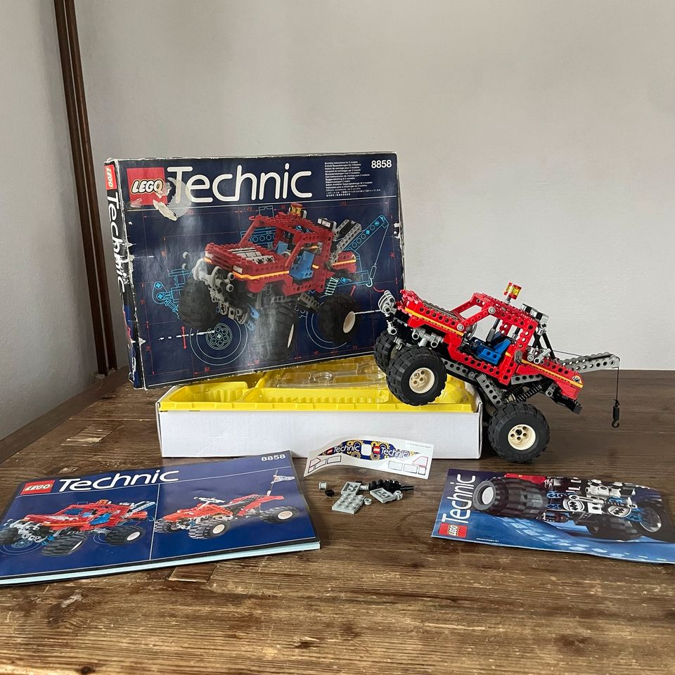 Vintage LEGO Technic 8858 Jeep Truck LKW mit OVP in Dresden