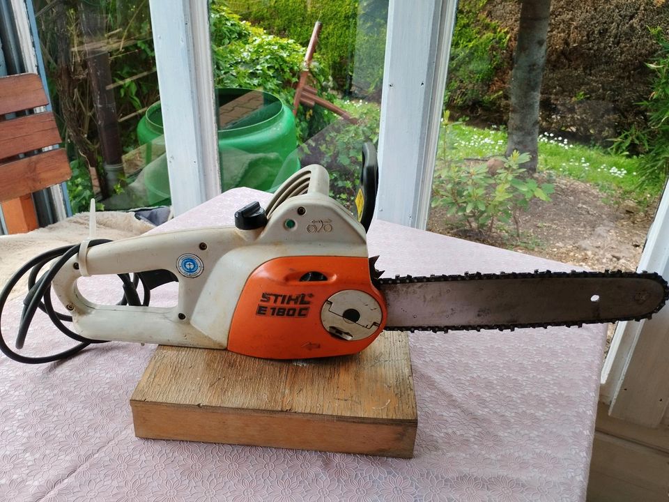 Stihl E180 C Elektro Kettensäge in Palzem