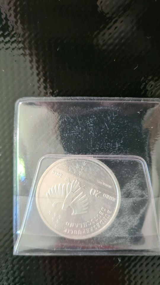 20 Euromünze Litfass silber in Wachau