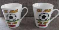 2 Fußball Kaffeebecher, Tassen, Flirt by Ritzenhooff-breker Saarland - Mandelbachtal Vorschau