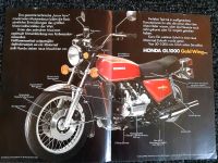 PROSPEKT  HONDA GOLDWING 1974 Motorrad RAR! Wandsbek - Hamburg Sasel Vorschau