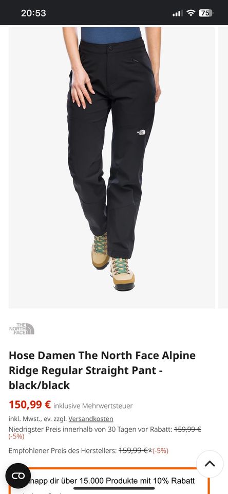 Jamen The North Face Alpine in Berlin