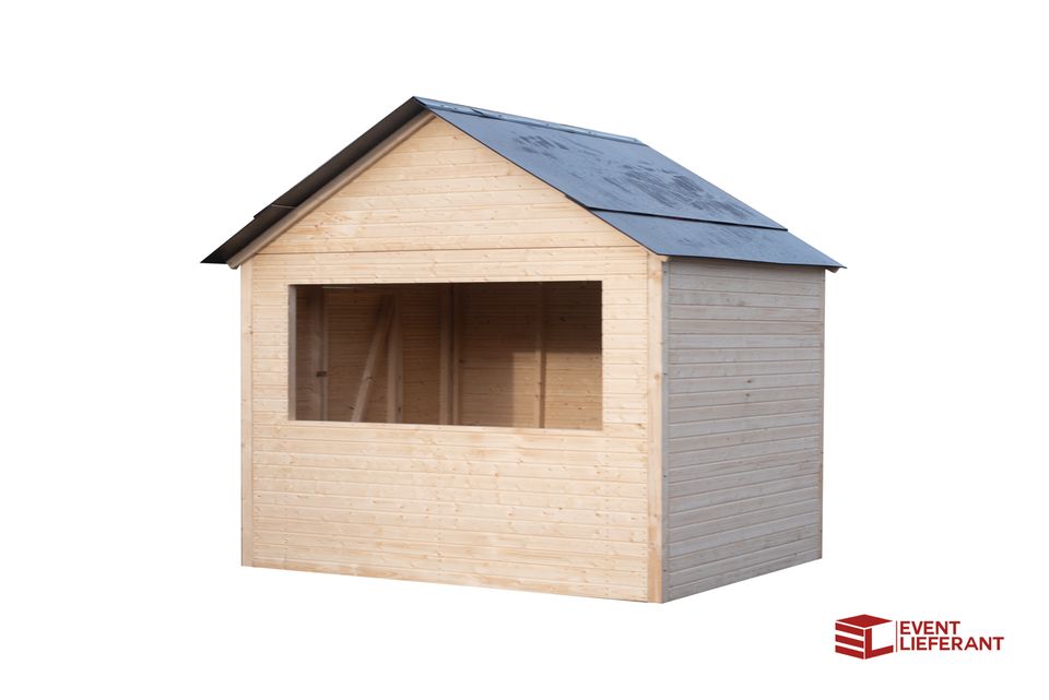 MIETEN - MARKTHÜTTE ,,HOLZ'' 3,95 X 2,2 X 3,3M LXTXH in Barsbüttel