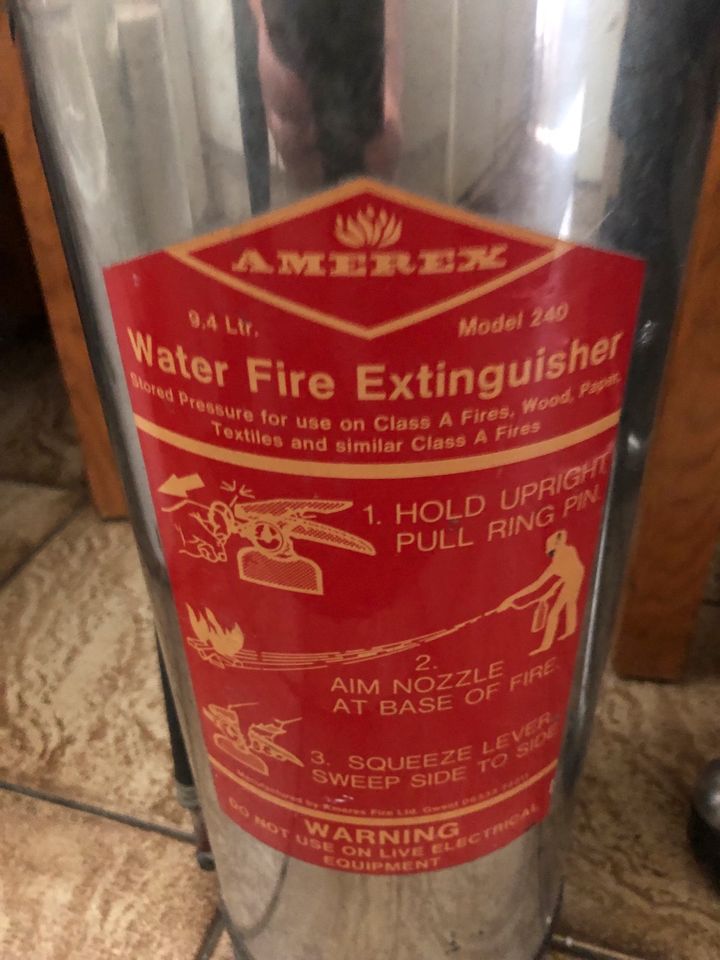 Feuerlöscher AMEREX 9,4 Liter in Aachen