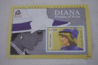 Briefmarke Lady Di  Sierra Leone Block NR. 703 Baden-Württemberg - Tübingen Vorschau