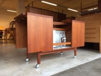 60er Danish Teak Barwagen Barschrank Glasdam Jensen Sideboard 50s Östliche Vorstadt - Peterswerder Vorschau