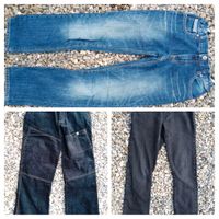 Jeans blau und schwarz/ Kordhose schwarz 152 Baden-Württemberg - Börtlingen Vorschau