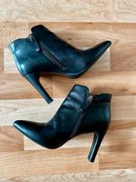 Hallhuber Stiefeletten Stiefel Damenschuhe 36 Leder schwarz Rheinland-Pfalz - Altrip Vorschau