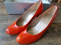 Gabor Pumps Gr. 4,5 Lack mohnrot Bayern - Harburg (Schwaben) Vorschau
