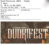 Dunk!Festival 2024 - Combi 3 days Ticket Baden-Württemberg - Kusterdingen Vorschau
