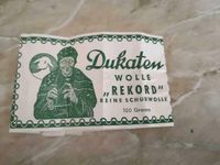 Verpackung Wolle Retro Versandhaus Quelle Sachsen - Bärenstein Vorschau