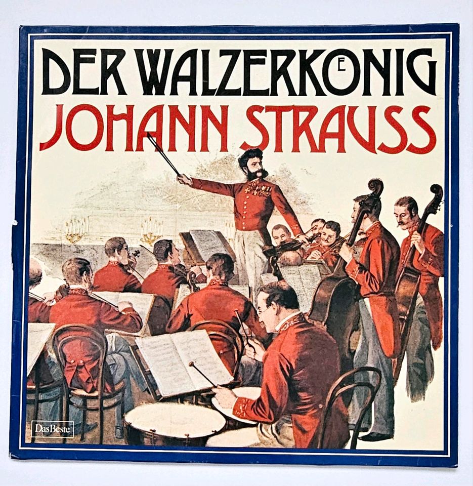 Vinyl Schallplatte „Der Walzerkönig Johann Strauss“ in Hochheim am Main