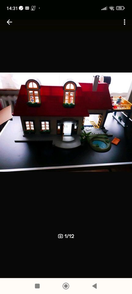 Großes Puppenhaus von Playmobil in Bredstedt