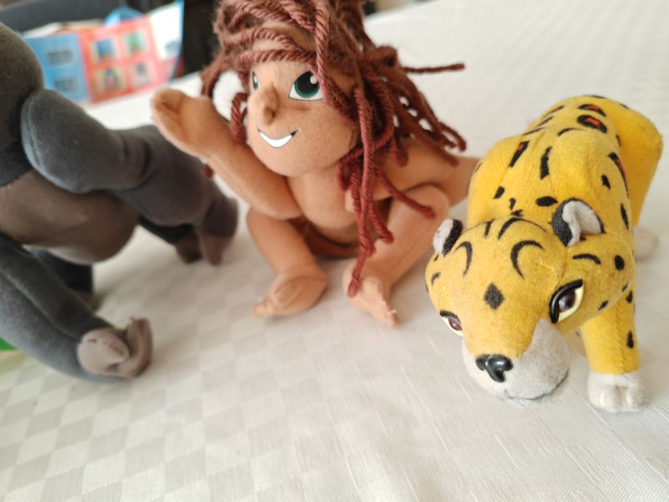 4 McDonalds 2000 Disney Tarzan Toys Plüschfiguren - VINTAGE in München