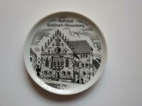 Porzellanteller / Zierteller - Rathaus von Sulzbach-Rosenberg Nürnberg (Mittelfr) - Oststadt Vorschau