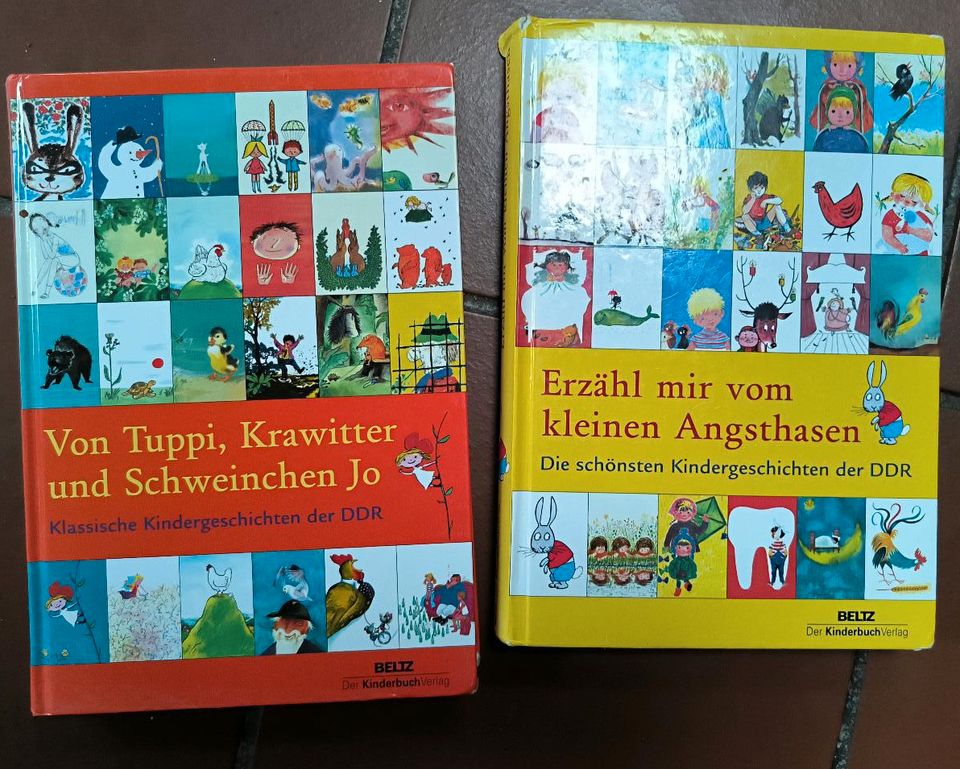 2 Bücher DDR Kindergeschichten Krawitter, Angsthasen in Klein Trebbow