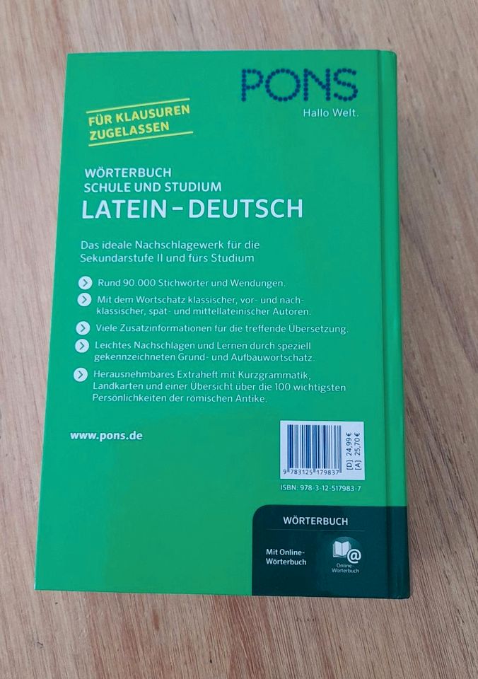 Wörterbuch Latein-Deutsch PONS in Germering