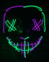 Maske Generic Halloween, 3 Beleuchtungsmodi, LED Leuchtmaske Niedersachsen - Sögel Vorschau