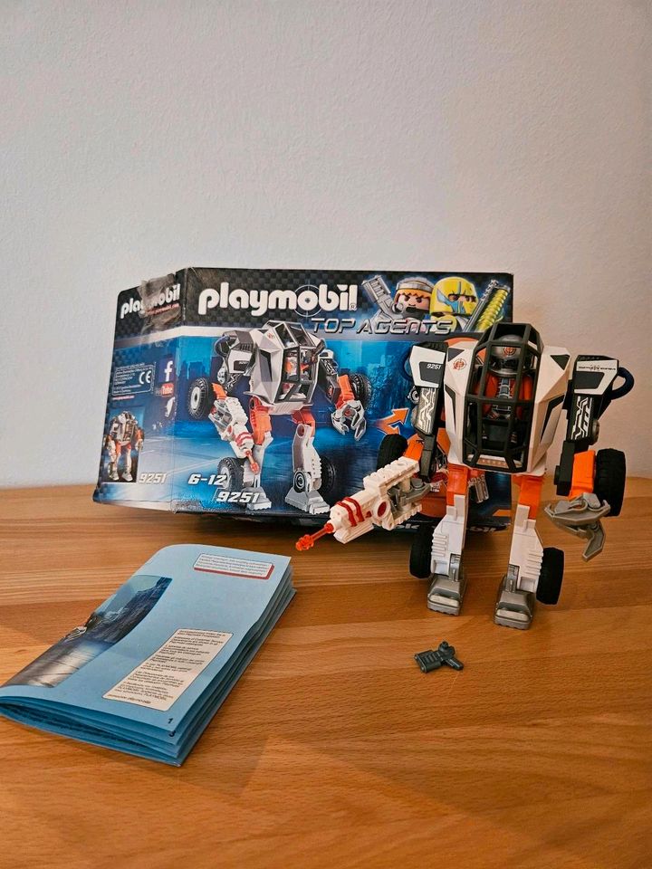 Playmobil 9251 Top Agents T.E.Cs Mech in Neuburg a.d. Donau