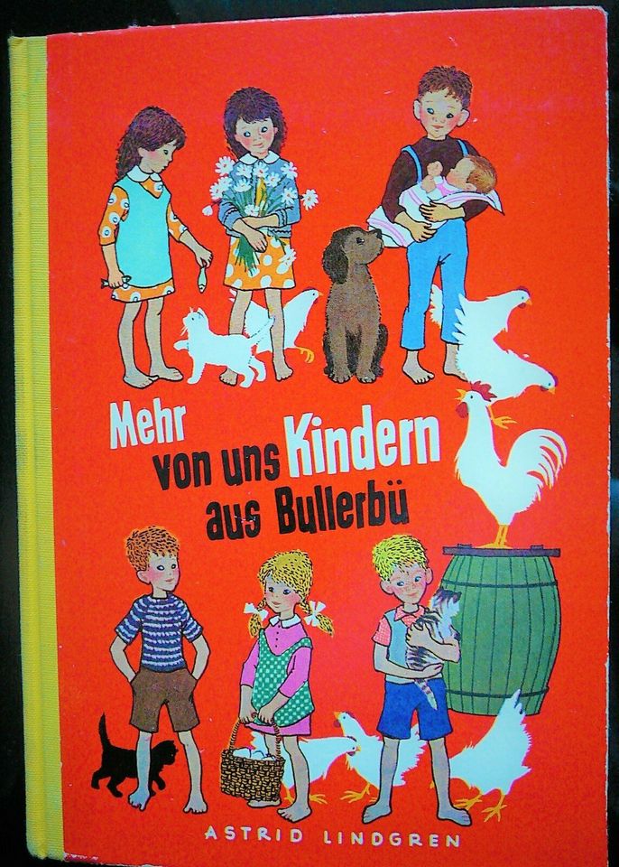 Mehr von uns Kindern aus Bullerbü, Buch von Astrid Lindgren 1964 in Ludwigshafen