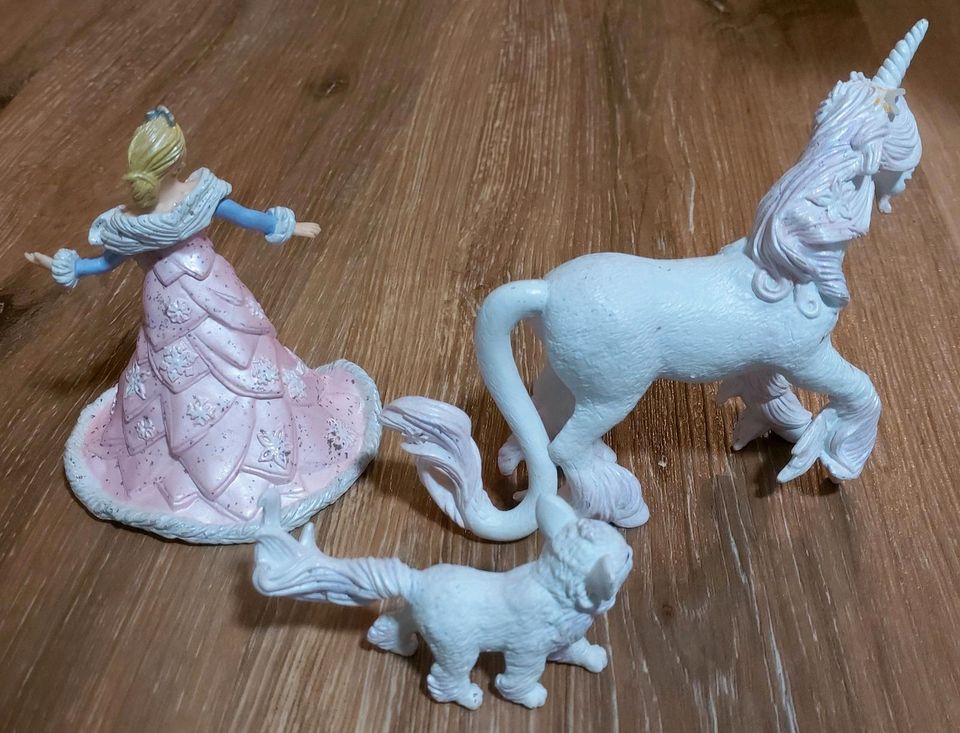 Schleich Bayala Set Elfe Einhorn Katze in Parchim