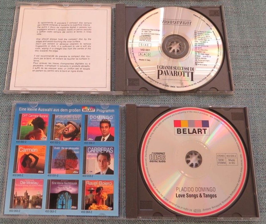 Musik CD I grandi successi Pavarotti Love Songs & Tangos Domingo in Karlsruhe