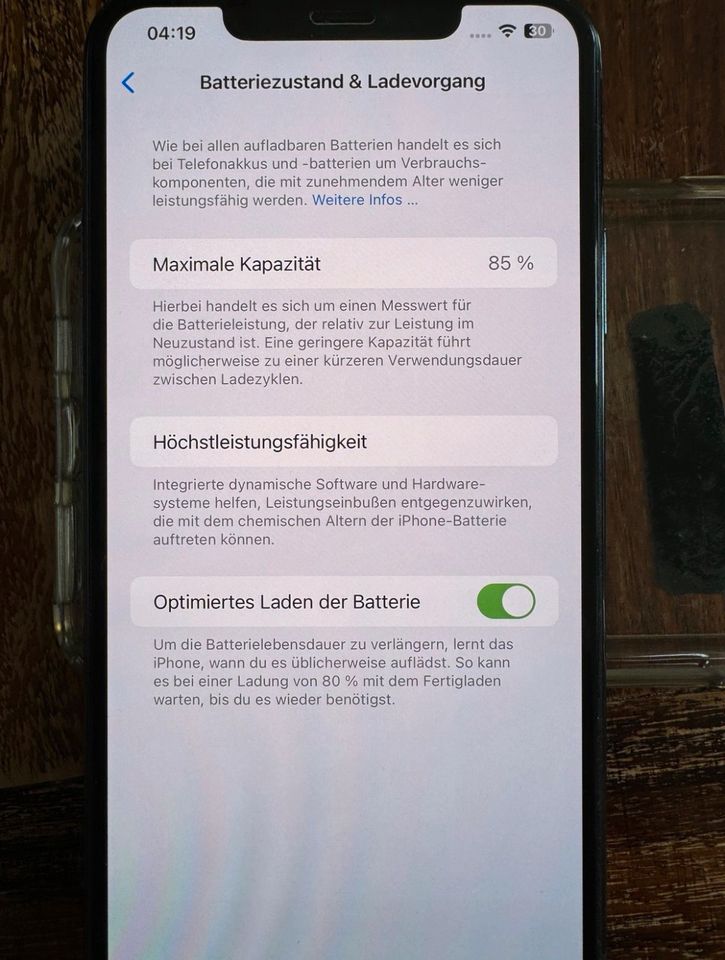 iPhone 11pro Max Midnight Green mit 256GB in Dahlen