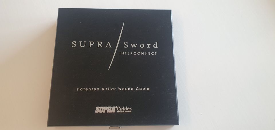 Supra Cable > Sword IXLR Excalibur < High End XLR Kabel in Kierspe