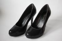 Pailletten Pumps - High Heels schwarz - Größe 38 Tamaris Schuhe Niedersachsen - Uplengen Vorschau