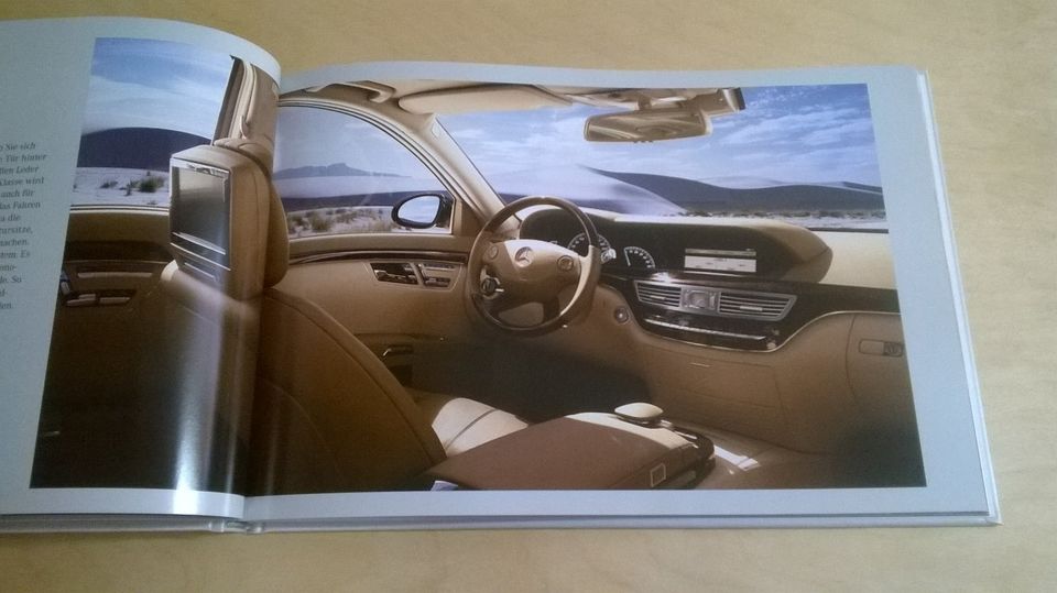Mercedes-Benz Prospekt " S-KLASSE " von 2006 / Hardcovereinband in Thiersheim