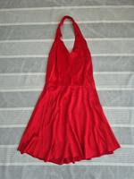 Satin Neckholder Kleid rot Gr S Hessen - Geisenheim Vorschau