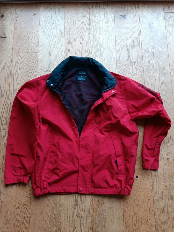 Jacke nautica m rot Sommer Vintage Windbreaker in Bochum