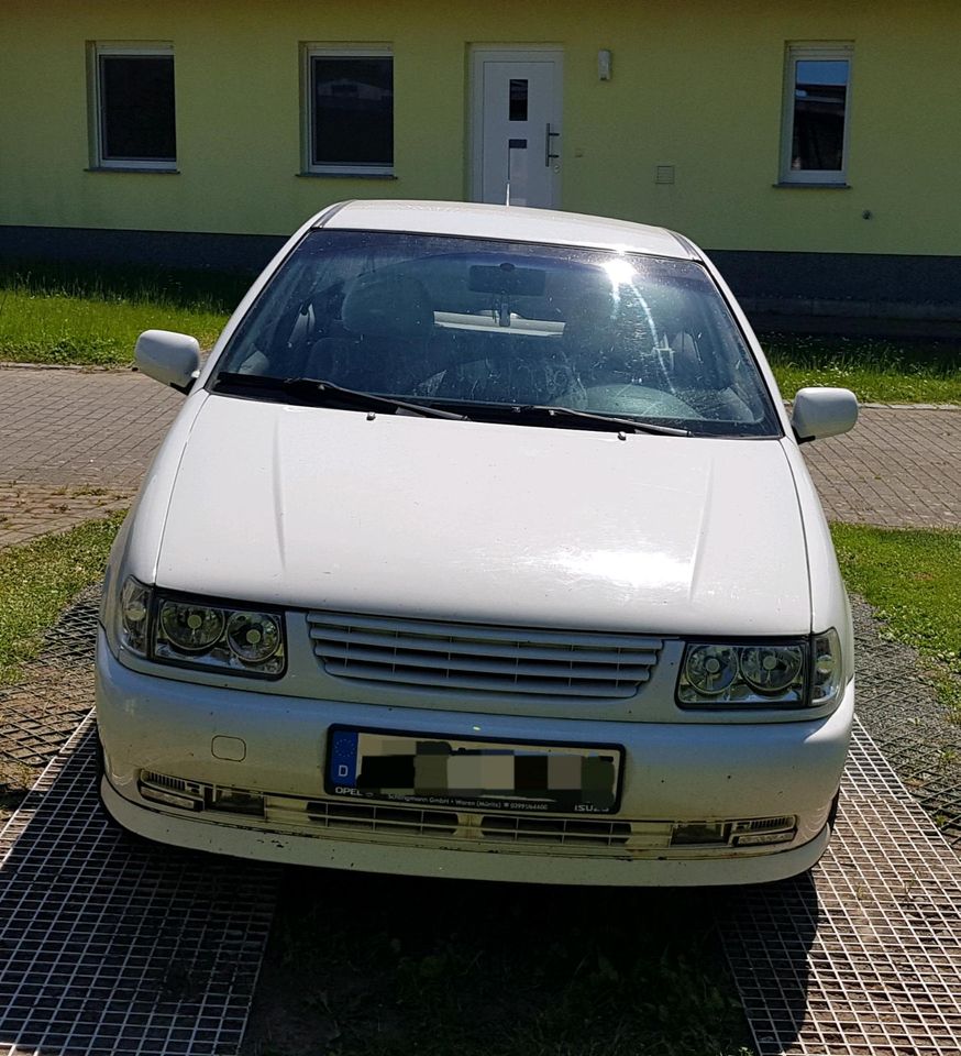 VW Polo (2/3 Türig, weiß, BJ. 04.1997, HU bis 11.2025) in Zepelin