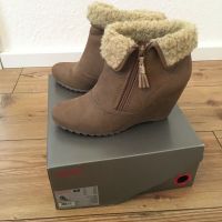 ESPRIT gefüttert Keilabsatz Stiefelletten Ankle Boots Stiefel TOP Hessen - Rodgau Vorschau