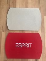 ESPRIT Kissenkartons/Pillowbox mit Logo Natur & Rot 55 Stk. Sachsen-Anhalt - Calvörde Vorschau