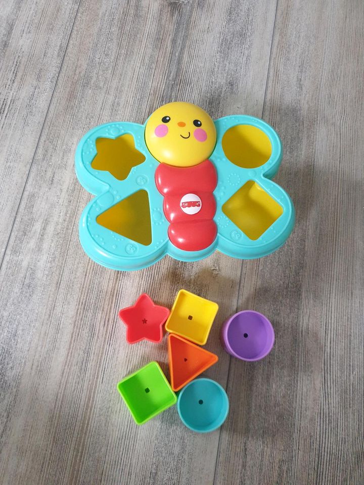 Fisher Price Sotierspaß Schmetterling in Schmalfeld