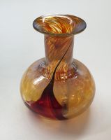Vase bauchig Unikat Glas Mundgeblasen mehrfarbig 16 cm hoch München - Maxvorstadt Vorschau