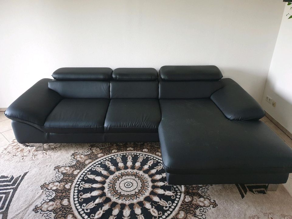 Sofa, l förmig  Kunstleder in Wettingen