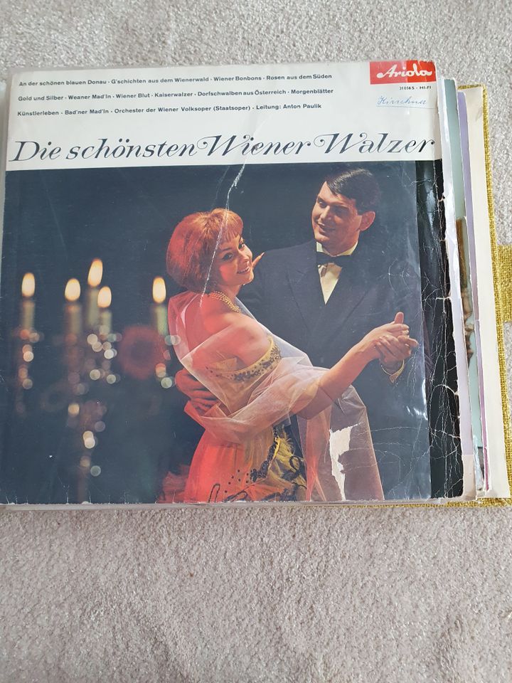 Schallplatten Vinyl Opern Operetten Klassik Sammler in Maisach