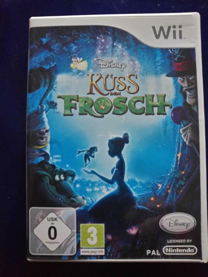 Nintendo WII * Disney Küss den Frosch * Spiel in Detmold