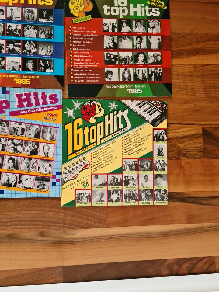 Schallplatten Sammlung, Vinyl, 16 top Hits in Burglengenfeld