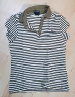 Polo Ralph Lauren Retro Polo Shirt S M 36 38 khaki weiß Streifen Brandenburg - Schildow Vorschau