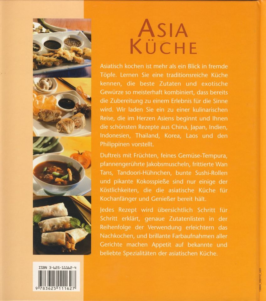 3 Kochbücher asiatische Küche, Thai Küche, Wok Rezepte in Aichtal