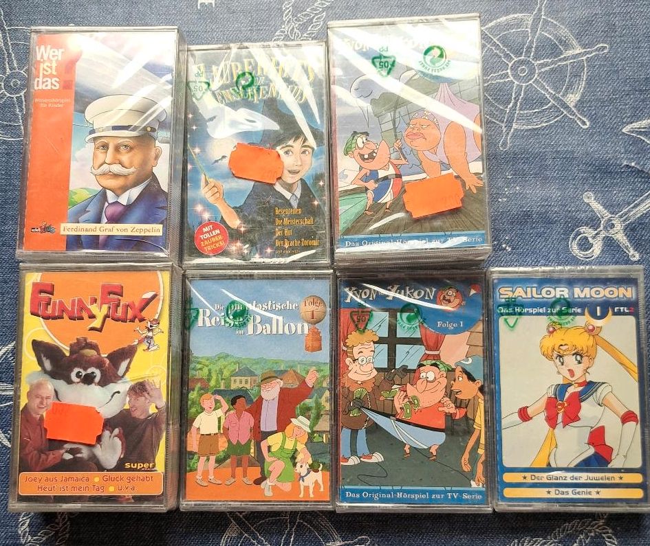 Hörspiel Kassette verschiedene neu in Folie je 2€ in Haßmersheim