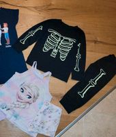 Schlafanzüge 122/128 H&M Frozen Elsa Glow in the dark Hessen - Rüsselsheim Vorschau